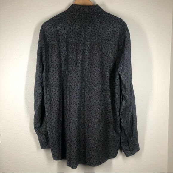 ROLLA'S Men's Button Up Long Sleeve Shirt Large - Picture 4 of 6